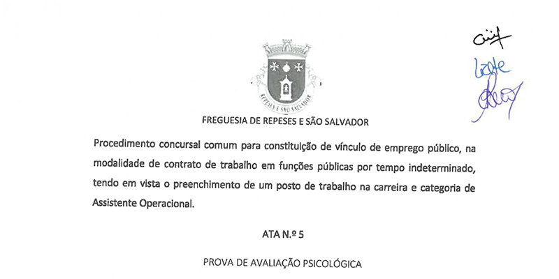 Ata 5 - Procedimento Concursal