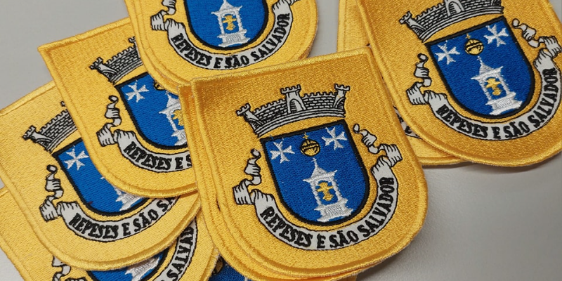 SÍMBOLOS BORDADOS DA FREGUESIA