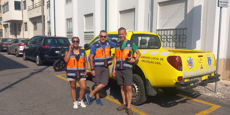 Unidade Local de Proteção Civil no Terreno